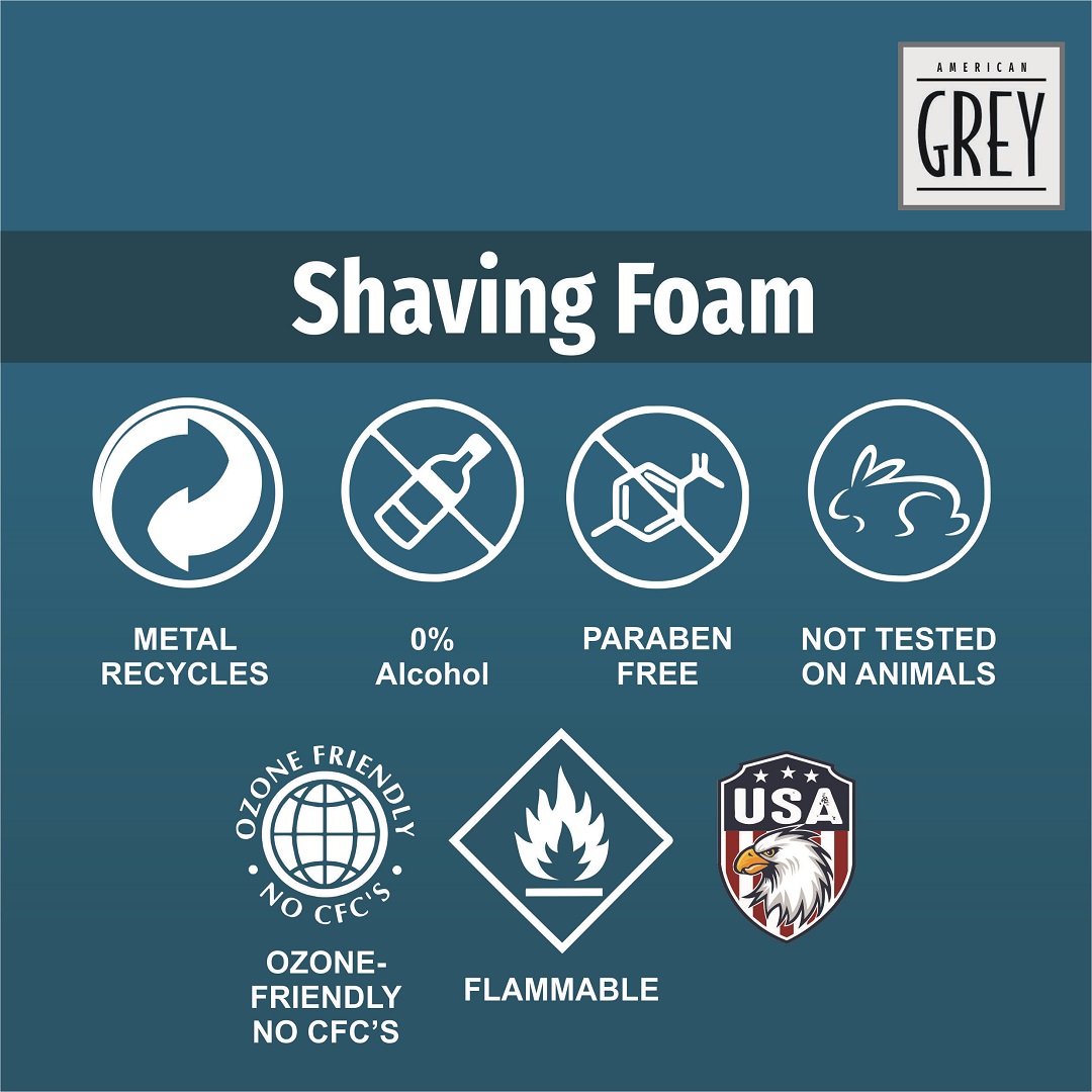 non toxic mens shaving foam